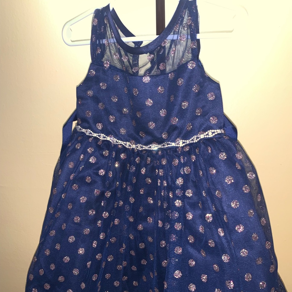 Navy blue formal dress